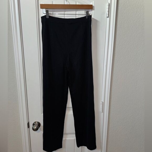 Misook black trouser pants size m - Picture 7 of 10